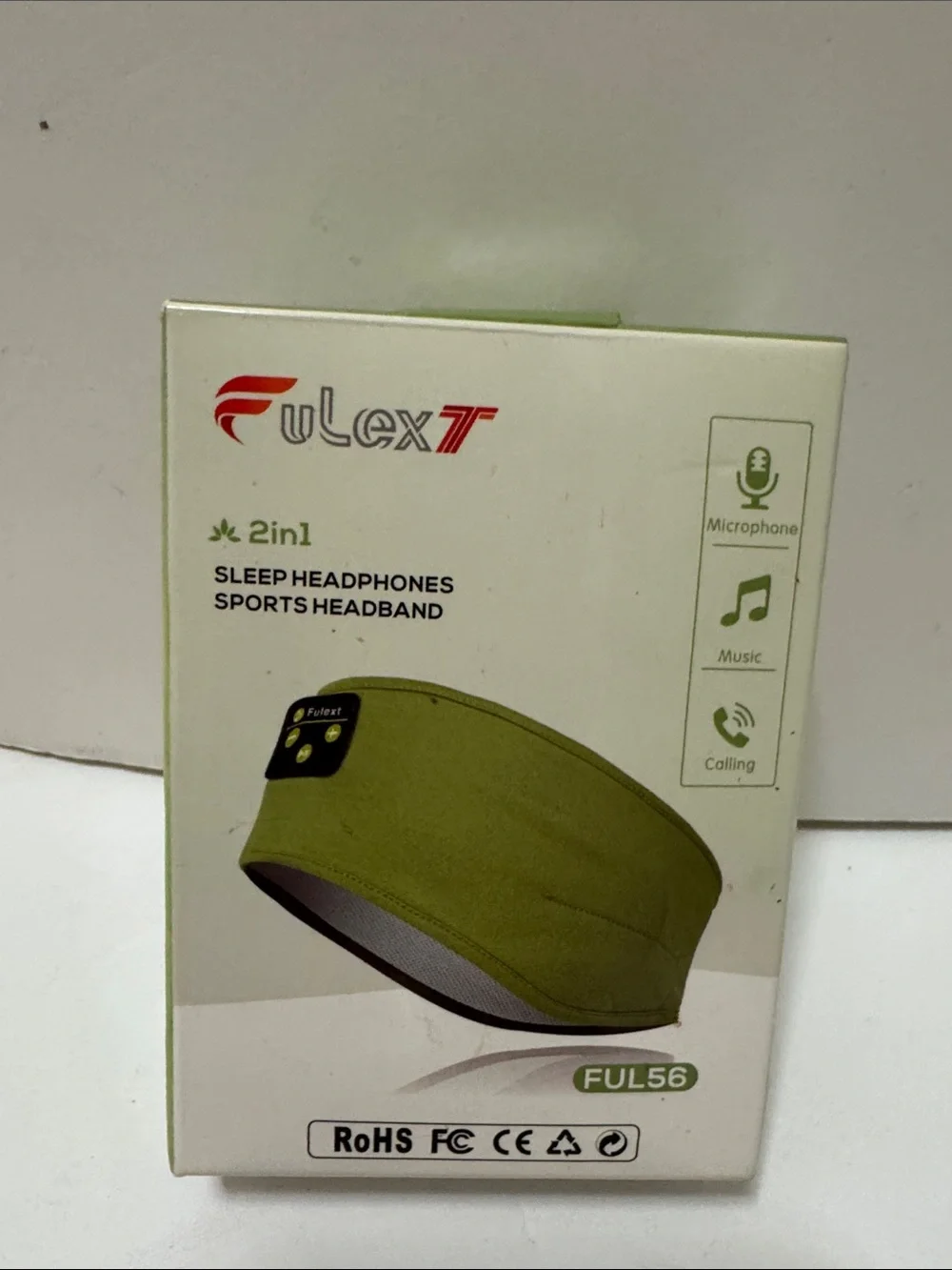 This Fulext sleep headband includes integrated Bluetooth speakers